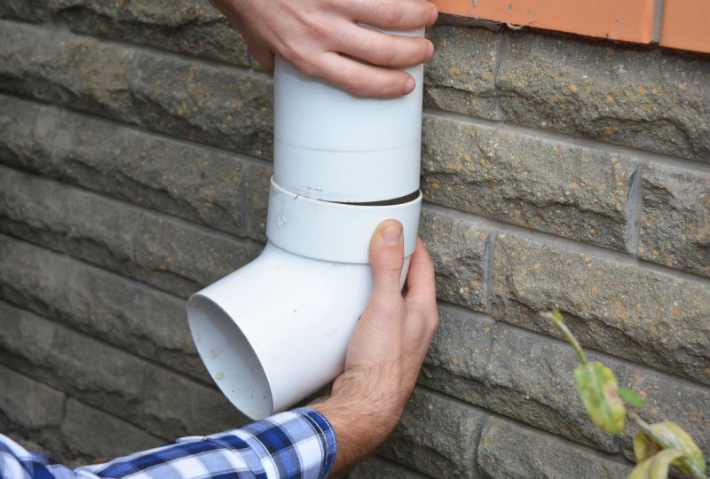 Barn Downspout Repair